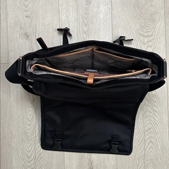 NEW MZ WALLACE Bleecker Messenger bag black crossbody bag straps nylon